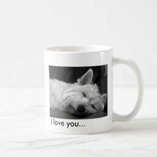 Cute Westie (West Highland Terrier) Dog Mok