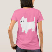 Cute Westie - West Highland White Terrier T-shirt (Achterkant)