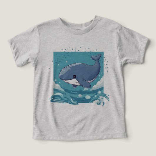 Cute Whale (Design voorkant)