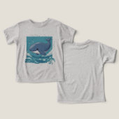 Cute Whale (Ontwerp Voorkant & Achterkant)
