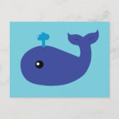 Cute Whale Briefkaart (Voorkant)