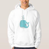 Cute Whale Hoodie (Voorkant)