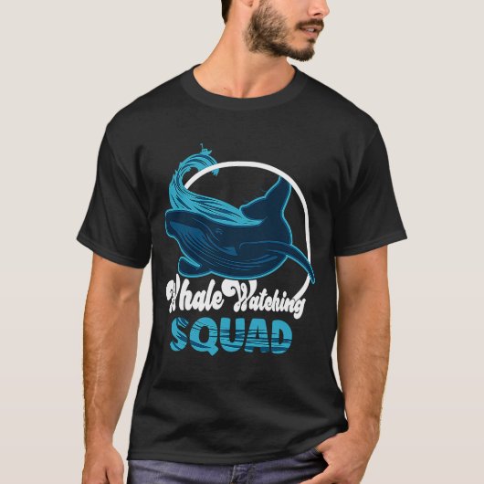 Cute whale-kijk Squad T-shirt (Voorkant)