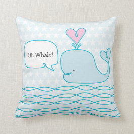 Cute Whale Kussen