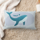 Cute Whale Kussen (Deken)
