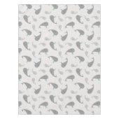 Cute Whale Mam en Baby Pattern Tafelkleed (Voorkant)