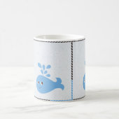 Cute Whale met Spout Koffiemok (Center)