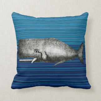 Cute  Whale Pillow Kussen
