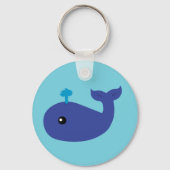 Cute Whale Sleutelhanger (Voorkant)