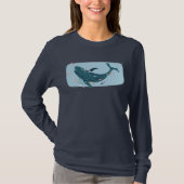 Cute Whale T-shirt (Voorkant)