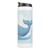 Cute Whale Thermosbeker (Geroteerd rechts)