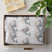 Cute Whale Tissuepapier (Geschenk)