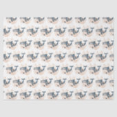 Cute Whale Tissuepapier (Voorkant)