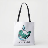 Cute Whale Tote Bag (Voorkant)