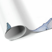 Cute whale zee met omslagpapier cadeaupapier (Rol Hoek)