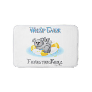 CUTE What Floats your Koala Badmat