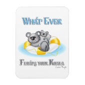 CUTE What Floats your Koala Magneet (Verticaal)