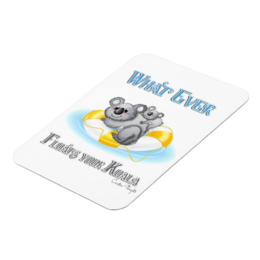 CUTE What Floats your Koala Magneet (Linkerzijde)