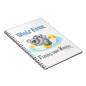 CUTE What Floats your Koala Notitieboek (Rechterzijde)