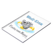 CUTE What Floats your Koala Notitieboek (Linkerzijde)