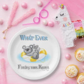 CUTE What Floats your Koala Papieren Bordje (Feest)