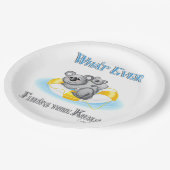 CUTE What Floats your Koala Papieren Bordje (Gekanteld)