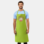 Cute Whimical Colorful Cupcake Pastry Chef Schort (Gedragen)