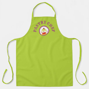 Cute Whimical Colorful Cupcake Pastry Chef Schort