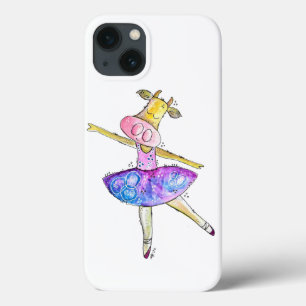Cute Whimsical Ballerina Koe Case-Mate iPhone Case