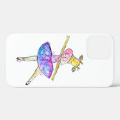 Cute Whimsical Ballerina Koe Case-Mate iPhone Case (Achterkant (horizontaal))