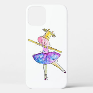 Cute Whimsical Ballerina Koe Case-Mate iPhone Case