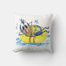 Cute Whimsical Bird op Float