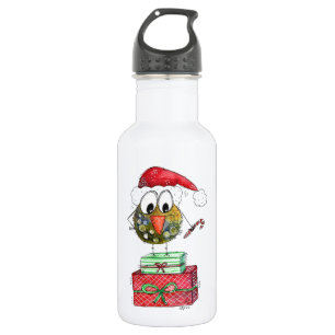 Cute Whimsical Bird Waterfles