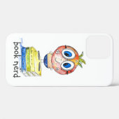 Cute whimsical Book Nerd Case-Mate iPhone Case (Achterkant (horizontaal))