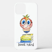 Cute whimsical Book Nerd Case-Mate iPhone Case (Achterkant)