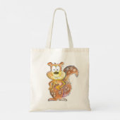 Cute Whimsical Brown Squirrel Tote Bag (Achterkant)