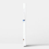 Cute Whimsical Cat op de strand Case-Mate iPhone Case (Achterkant / Links)