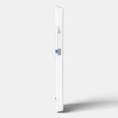 Cute Whimsical Cat op de strand Case-Mate iPhone Case (Achterkant / Links)