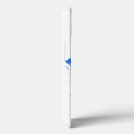 Cute Whimsical Cat op de strand Case-Mate iPhone Case (Achterkant / Rechts)