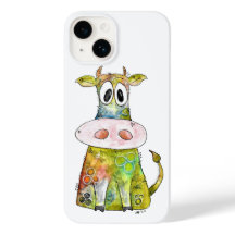 Cute Whimsical Colorful Koe