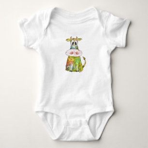 Cute Whimsical Colorful Koe Romper