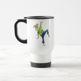 Cute Whimsical Dancing Koe Reisbeker