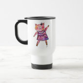 Cute Whimsical Dancing Pig Reisbeker (Links)