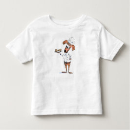 Cute Whimsical Dog Chef Kinder Shirts