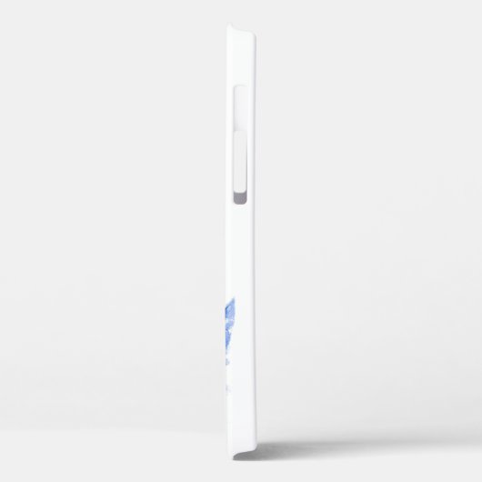 Cute Whimsical Dog op Surfboard Case-Mate iPhone Case (Achterkant / Links)