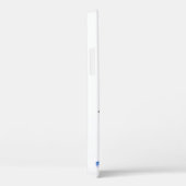 Cute Whimsical Dog op Surfboard Case-Mate iPhone Case (Achterkant / Rechts)