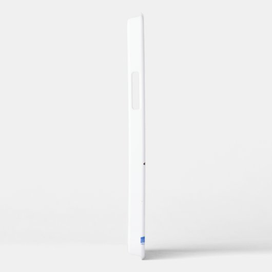 Cute Whimsical Dog op Surfboard Case-Mate iPhone Case (Achterkant / Rechts)