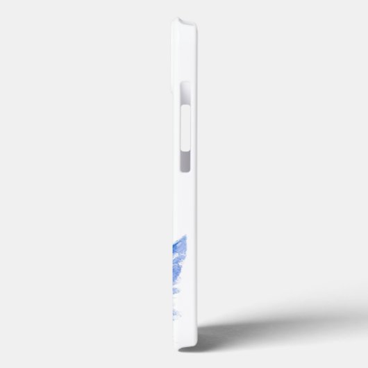 Cute Whimsical Dog op Surfboard Case-Mate iPhone Case (Achterkant / Links)