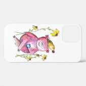 Cute Whimsical Drink koffie Case-Mate iPhone Case (Achterkant (horizontaal))