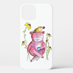Cute Whimsical Drink koffie Case-Mate iPhone Case